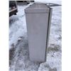 Image 3 : VINTAGE METAL ATLAS BATTERY WALL PARTS CABINET (WHITE)