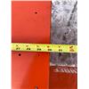 Image 7 : VINTAGE METAL NIEHOFF LOCKING WALL PARTS CABINET - WIRE & CABLE (ORANGE)