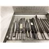 Image 8 : SNAP-ON AIR CHISEL WITH TWO SNAP-ON CHISEL TIPS AND CHICAGO PNEUMATIC CHISEL TIPS IN METAL ZIP-GUN B