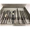 Image 9 : SNAP-ON AIR CHISEL WITH TWO SNAP-ON CHISEL TIPS AND CHICAGO PNEUMATIC CHISEL TIPS IN METAL ZIP-GUN B