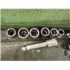 Image 15 : BOX OF S-K 3/8-INCHES DRIVE SOCKETS, DEEP WELL SOCKETS, WRENCHES, AND EXTENSIONS