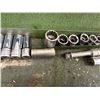 Image 6 : BOX OF S-K 3/8-INCHES DRIVE SOCKETS, DEEP WELL SOCKETS, WRENCHES, AND EXTENSIONS