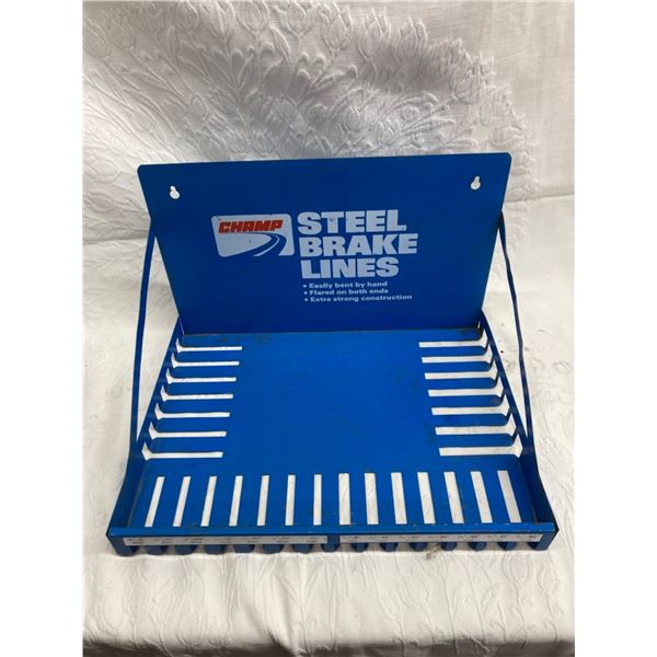 METAL CHAMP STEEL BRAKE LINES DISPLAY RACK