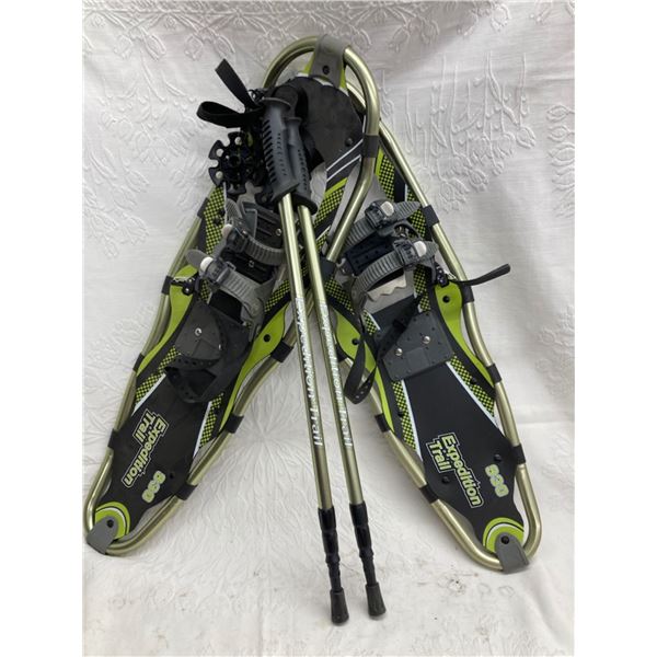 EXPEDITION TRAIL 930 SNOWSHOES WITH WALKING POLES