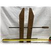 Image 2 : ANTIQUE WOOD JORGENSEN 2-FT PARALLEL SCREW CLAMP