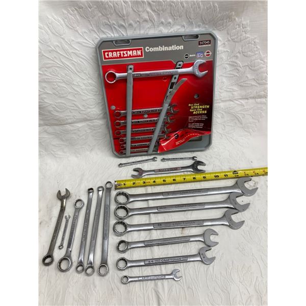 CRAFTSMAN COMBINATION AND BOX SPANNER WRENCHES