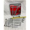 Image 1 : CRAFTSMAN COMBINATION AND BOX SPANNER WRENCHES