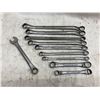 Image 1 : VINTAGE S-K AND S-K LECTROLITE BOX WRENCHES AND A COMBINATION WRENCH