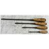 Image 1 : VINTAGE "PERFECT HANDLE" IRWIN WOODEN HANDLE SCREW DRIVERS