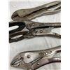 Image 3 : VISE GRIPS, LOT OF 5; INCLUDING LOCKING WELDING CLAMP