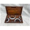 Image 1 : VINTAGE TUMICO TUBULAR MICROMETER SET IN FITTED WOODEN CASE