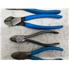 Image 4 : CHANNEL LOCK CUTTERS, LOT OF 4