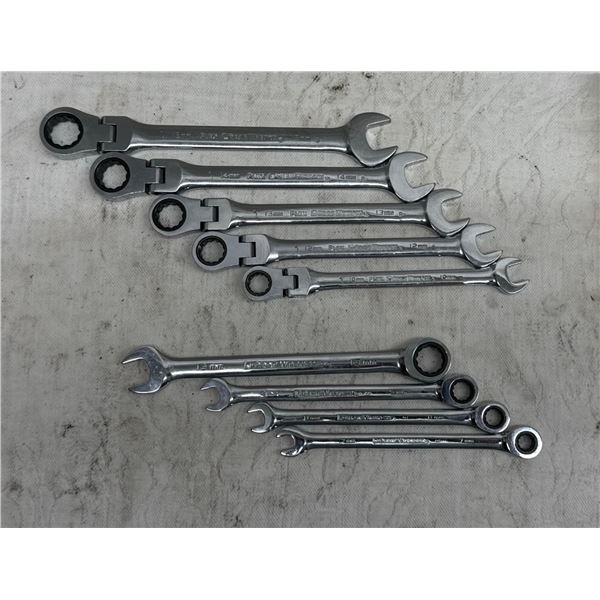 FLEX GEAR-WRENCH COMBINATION RATCHETING SPANNER WRENCHES AND GEAR-WRENCH COMBINATION RATCHETING SPAN