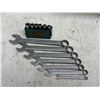 Image 1 : VINTAGE DURO METAL PRODUCTS CO. COMBINATION WRENCHES AND SOCKETS