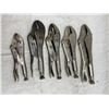 Image 1 : VISE GRIPS LOCKING PLIERS, LOT OF 5