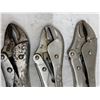 Image 2 : VISE GRIPS LOCKING PLIERS, LOT OF 5