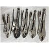 Image 4 : VISE GRIPS LOCKING PLIERS, LOT OF 5