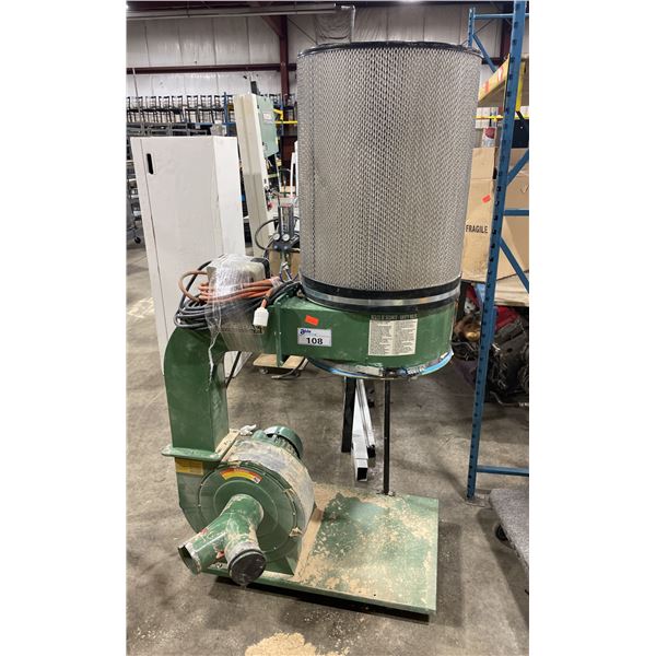 GENERAL 10-11OM1 INDUSTRIAL DUST COLLECTOR SYSTEM