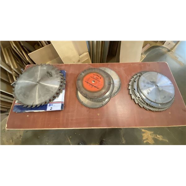 APPROX. 20 ASSORTED SAW BLADES