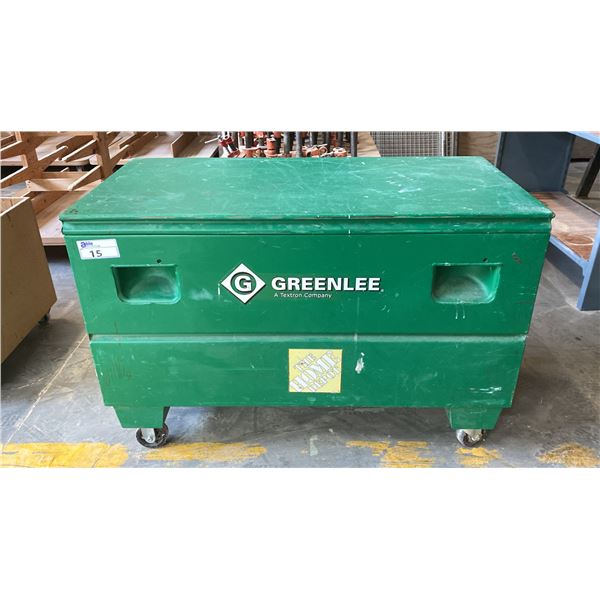 GREENLEE MOBILE JOBSITE WORK BOX
