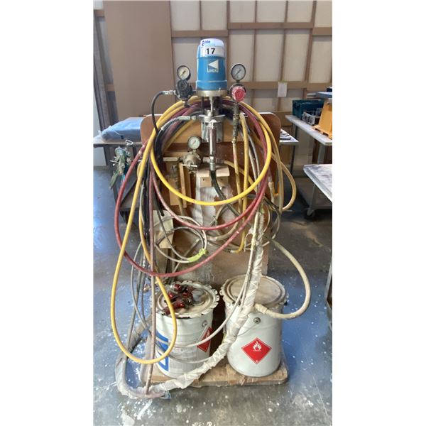 KREMLIN PROFESSIONAL SPRAY PAINTING SET WITH 5 PAINT GUNS