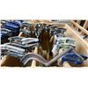 Image 4 : APPROX. 60 ASSORTED CLAMPS WITH MOBILE WOODEN CART