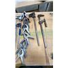Image 4 : APPROX. 25 ASSORTED CLAMPS