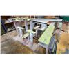 Image 2 : LARGE GROUP OF ASSORTED WOODEN SAW HORSES AND PAINT BOOTH DRYING STANDS