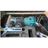 Image 5 : 2 MAKITA CORDED POWER TOOLS - BELT SANDER AND SPINDLE ROUTER
