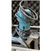 Image 6 : 2 MAKITA CORDED POWER TOOLS - BELT SANDER AND SPINDLE ROUTER