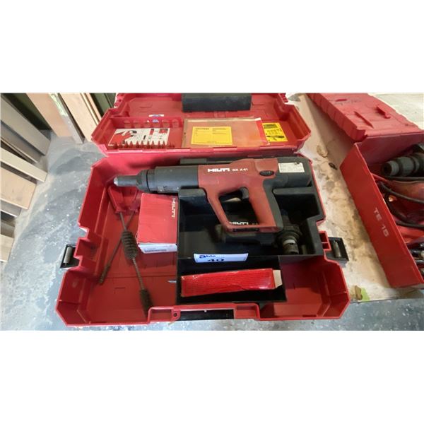 HILTI DX A41 POWDER-ACTUATED FASTENING TOOL
