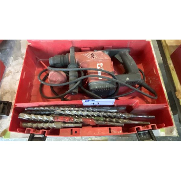 HILTI TE 15 ROTARY HAMMER DRILL