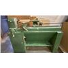 Image 1 : GREEN INDUSTRIAL WOOD LATHE MACHINE