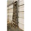 Image 1 : 10FT WOODEN STEP LADDER