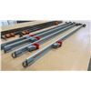 Image 3 : GROUP OF (4) RICHELIEU ALUMINIUM BAR CLAMPS AND (4) LARGE STEEL BAR CLAMPS