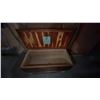 Image 3 : ANTIQUE CEDAR LINED BLANKET BOX, ANTIQUE 2 PC. WOODEN DOOR AND 4 ASSORTED MODERN DOORS