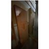 Image 5 : ANTIQUE CEDAR LINED BLANKET BOX, ANTIQUE 2 PC. WOODEN DOOR AND 4 ASSORTED MODERN DOORS