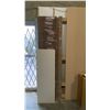 Image 2 : WOODEN WALL MOUNT MATERIAL RACK AND ASSORTED WOOD