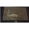 Image 4 : STEREO WITH SPEAKERS, YAMAHA ACOUSTIC GUITAR, HOCKEY STICK AND 2 FRAMED PRINTS (ROBERT BATEMAN