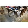 Image 2 : SQUARE WOODEN WORK TABLE - APPROX. 4FT X 4FT X 3FT HIGH