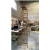 Image 3 : ALLRIGHT 10FT WOODEN STEP LADDER