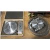 Image 2 : GROUP OF ASSORTED SAW BLADES, TAP & DIE SET, NAIL PULLER, ETC.