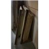 Image 3 : LARGE GROUP OF ASSORTED WOOD PIECES, PATIO DOOR AND WOOD FRAMED WINDOWS