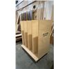 Image 3 : 2 MOBILE WOODEN MATERIAL CARTS
