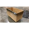 Image 4 : 2 MOBILE WOODEN MATERIAL CARTS