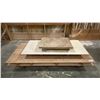 Image 1 : GROUP OF 3 ASSORTED SIZE WOODEN PLATFORM DOLLIES