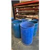 Image 2 : 5 PLASTIC BARRELS & 1 CARDBOARD BARREL