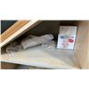 Image 17 : CONTENTS OF CUPBOARDS- TOOLS, WIRES, BITS, FIRST AID EQUIPMENT, SEALANTS, HARDWARE & MORE
