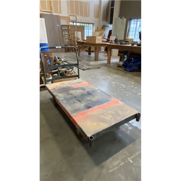 MOBILE METAL PLATFORM CART