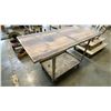 Image 2 : 2 TIER METAL/WOOD UTILITY CART
